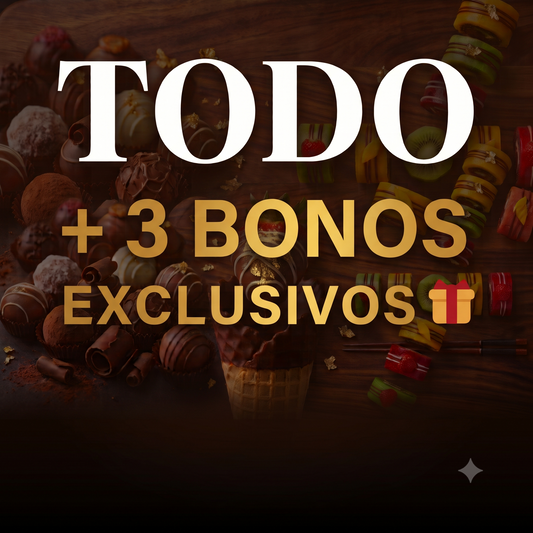 Combo Trufas + Fresas + Sushi Dulce Pro